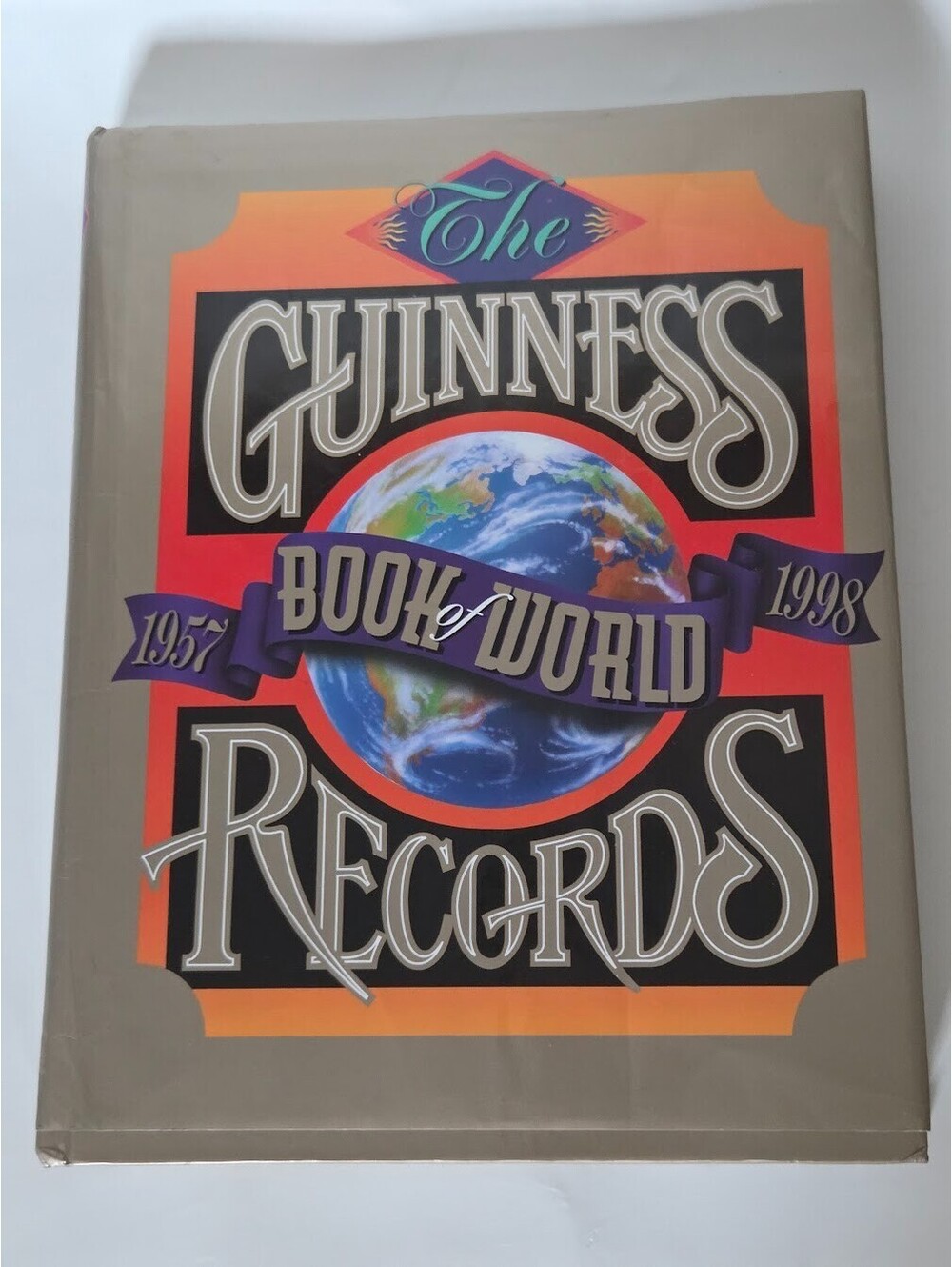The Guinness Book Of World Records 1998 Hardcover Reference Edition